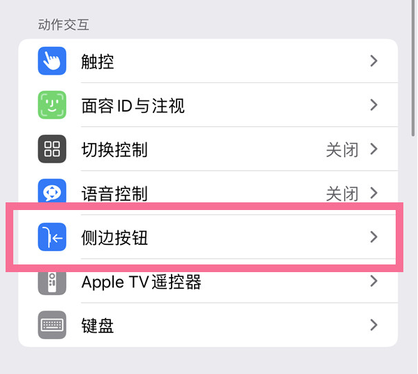 板桥镇苹果14维修店分享iPhone14 Plus侧键双击下载功能关闭方法 